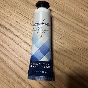 Bath & Body Works Shea Butter Hand Cream. Gingham.